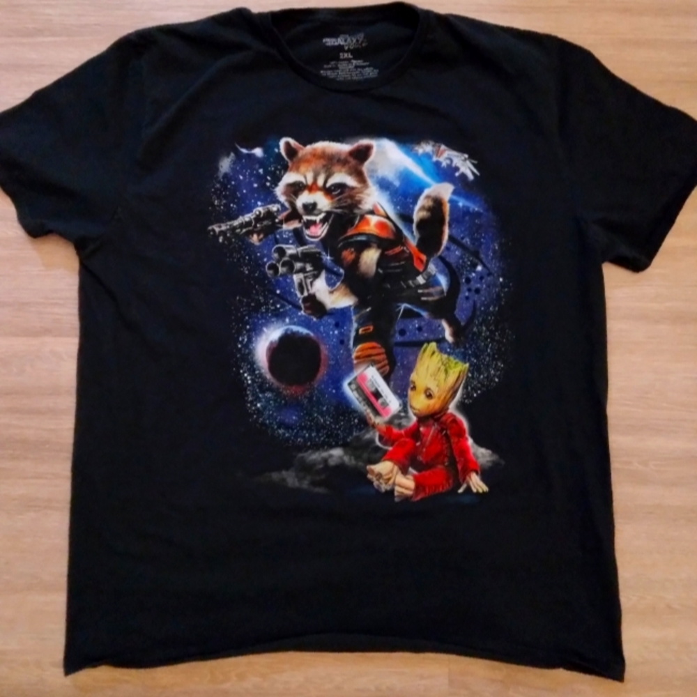 Guardians of the galaxy tshirt. Marvel